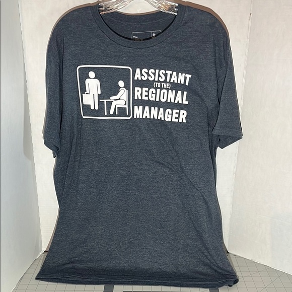 Ripple Junction Assistant Regional Manager Graphic Tee - Gray - Picture 3 of 10